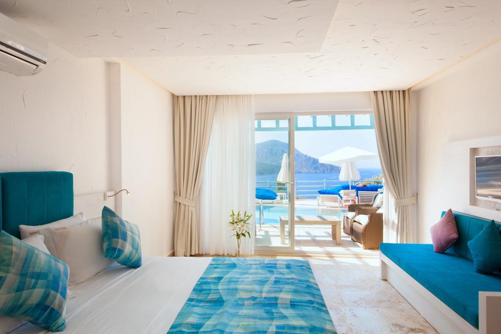 Asfiya Sea View Hotel Kaş Kamer foto