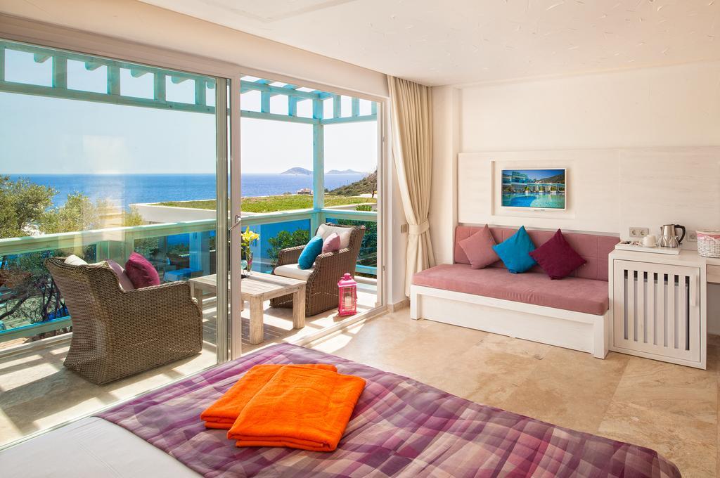 Asfiya Sea View Hotel Kaş Kamer foto
